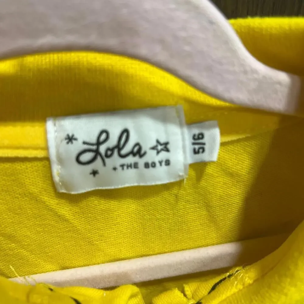 Lola‎ & the boys smiley polo size 5-6